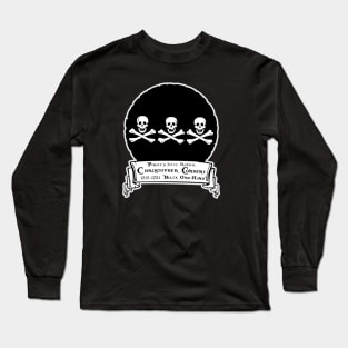 Christopher Condent Jolly Roger Long Sleeve T-Shirt